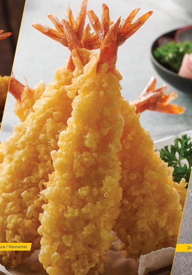 Tôm thẻ Tempura